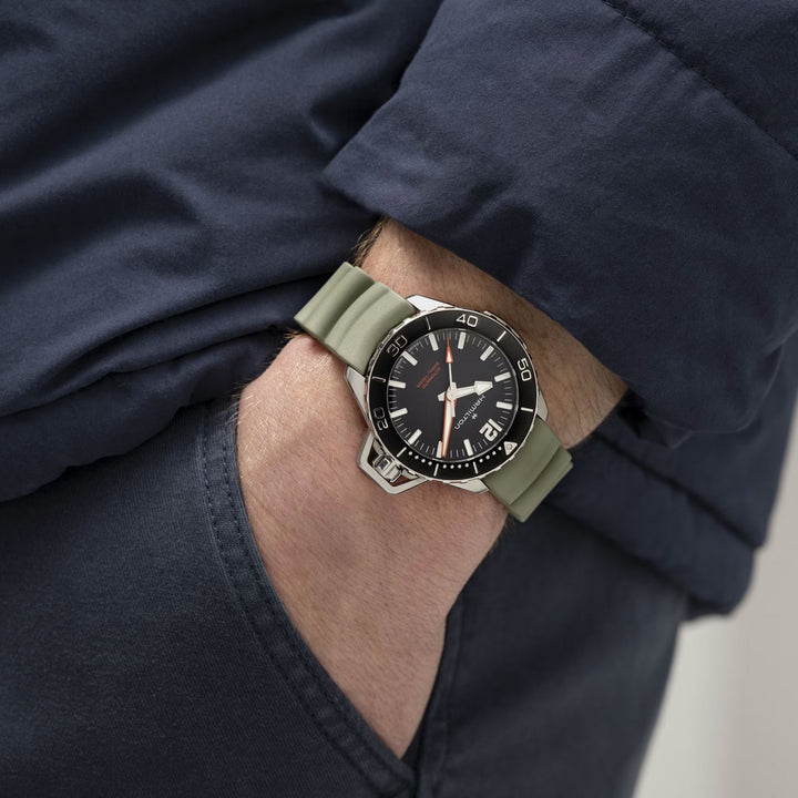 Hamilton Khaki Navy Frogman Auto - H77455331