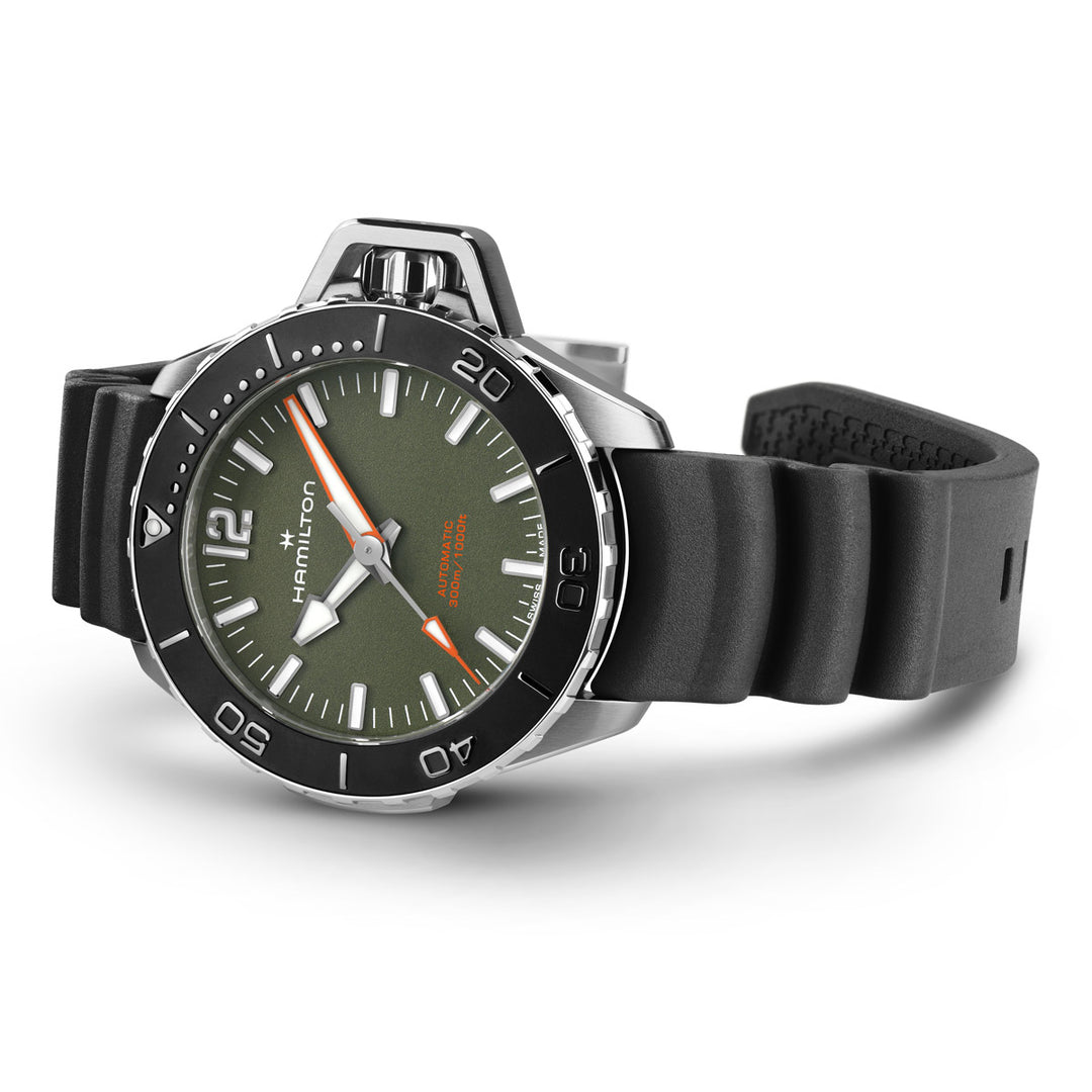 Hamilton Khaki Navy Frogman Auto - H77455360