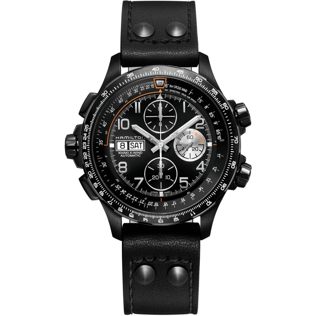 Hamilton Khaki X-Wind Day Date Auto Chrono - H77736733
