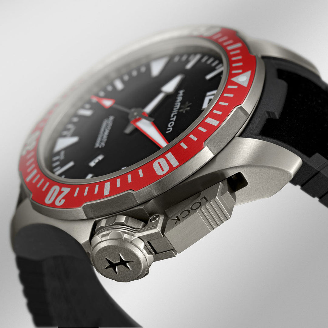 Hamilton Khaki Navy Frogman Titanium - H77805335