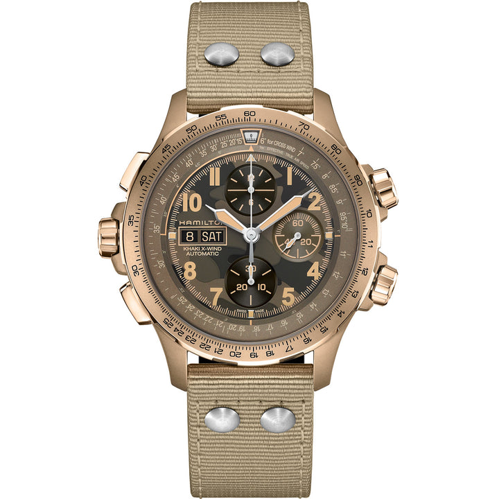 Hamilton Khaki Aviation X-Wind Day Date Auto Chrono - H77916920