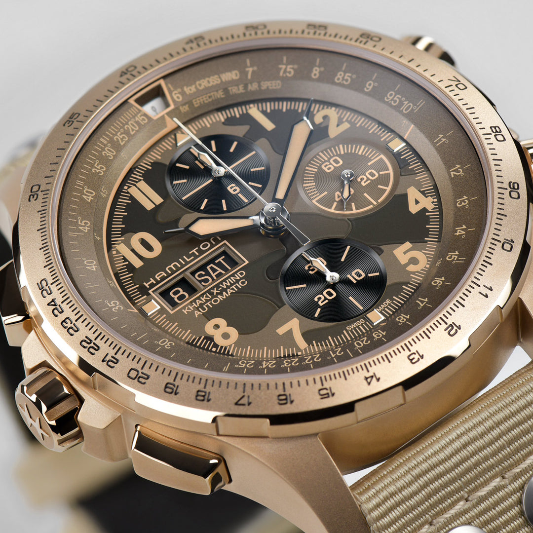 Hamilton Khaki Aviation X-Wind Day Date Auto Chrono - H77916920