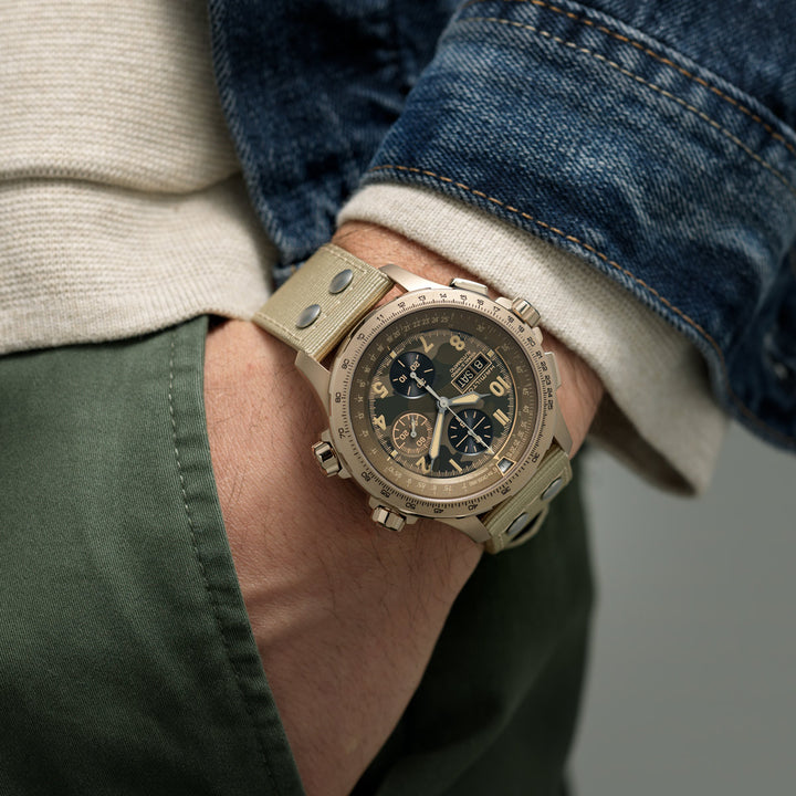 Hamilton Khaki Aviation X-Wind Day Date Auto Chrono - H77916920