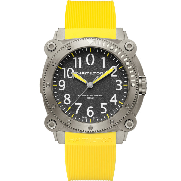 Hamilton Khaki Navy BeLOWZERO Auto Titanium - H78535380