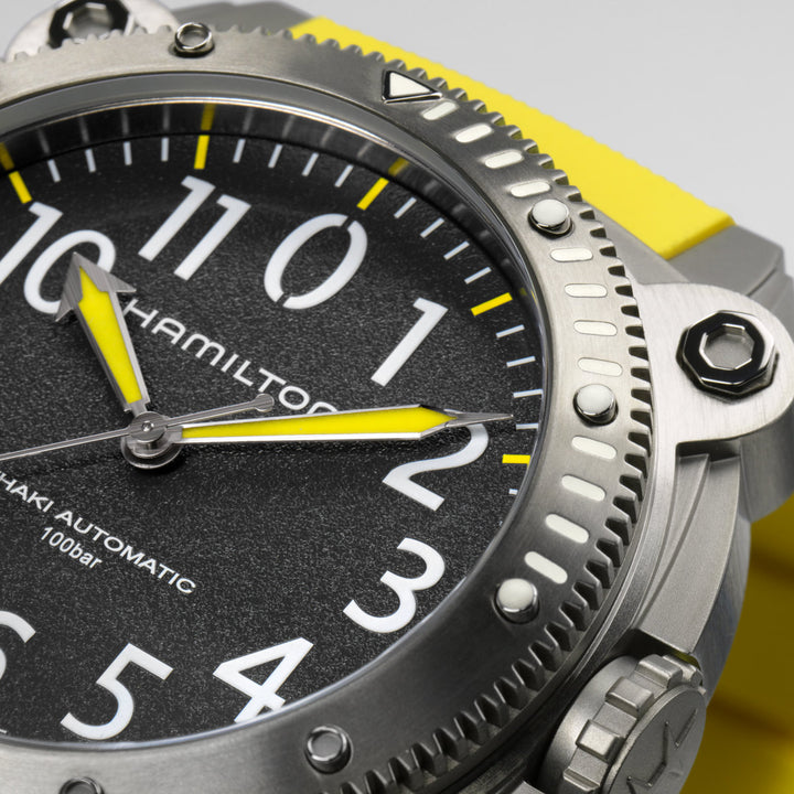 Hamilton Khaki Navy BeLOWZERO Auto Titanium - H78535380