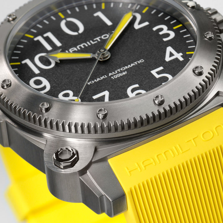Hamilton Khaki Navy BeLOWZERO Auto Titanium - H78535380