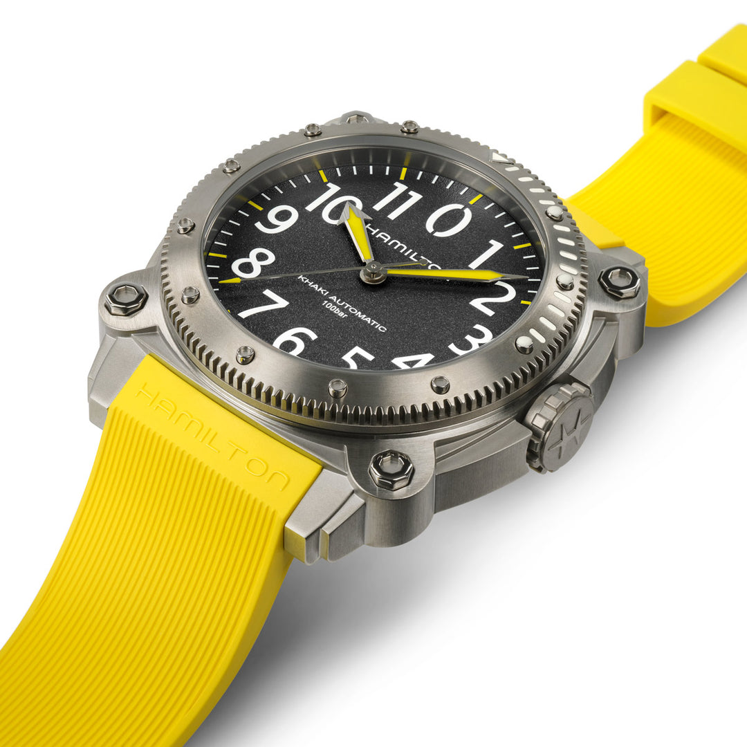 Hamilton Khaki Navy BeLOWZERO Auto Titanium - H78535380