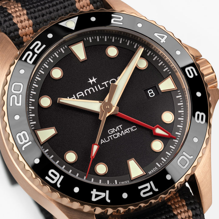 Hamilton Khaki Scuba Auto GMT - H82565930