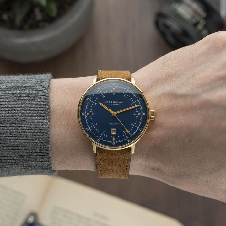 Sternglas Hamburg Automatik Edition Marine - S02-HHM07-WL02