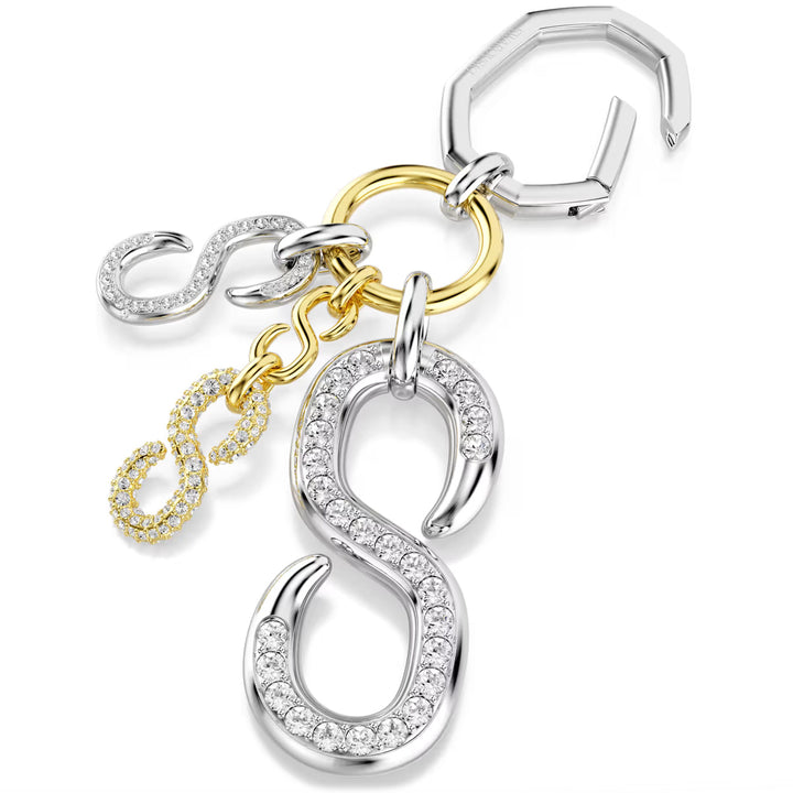 Swarovski Handtaschen Charm Rundschliff Weiss Metallmix - 5763019