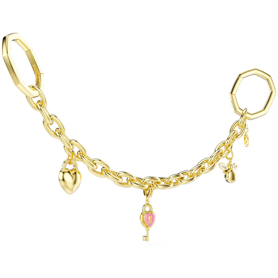 Swarovski Handtaschen Charm Verschiedene Schliffe Weiss Goldlegierungsschicht - 5763021