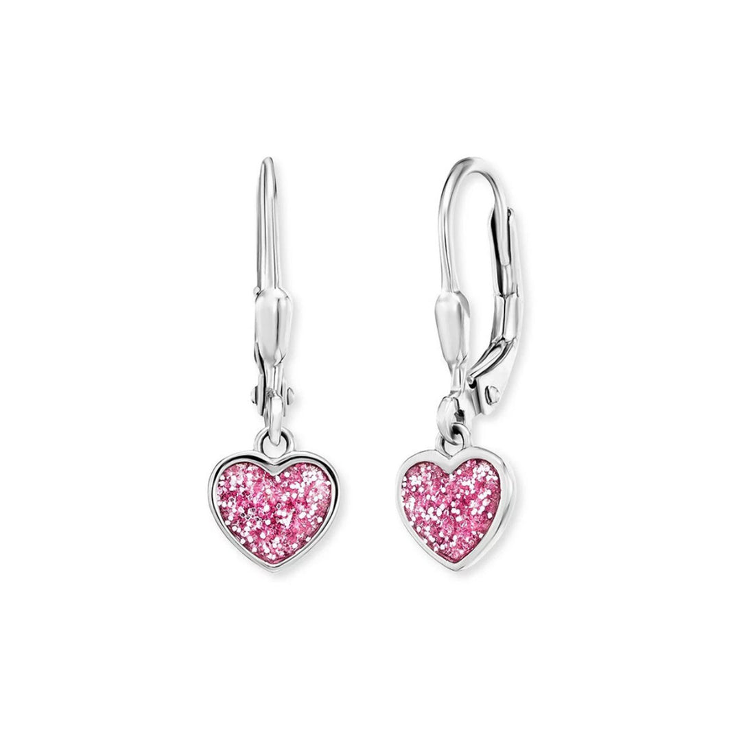Herzengel Ohrhänger Glitzerherz - HEES-GLITTHEART-H