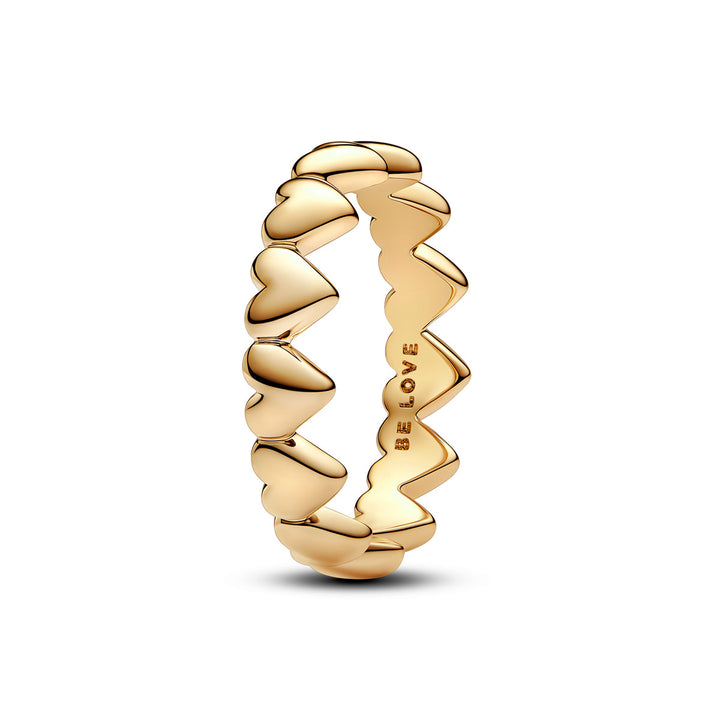 Pandora Row of Hearts Ring - 163427C00