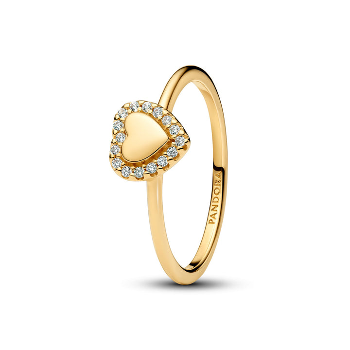 Pandora Charm Cuore e Pavè da incidere - 163801C01