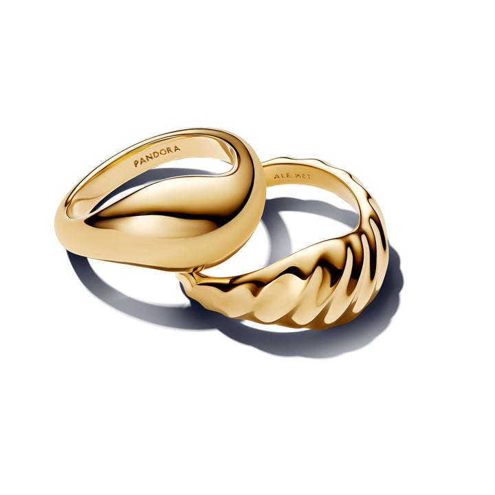Pandora Wellige Kombinierbare Ringe - 163832C00
