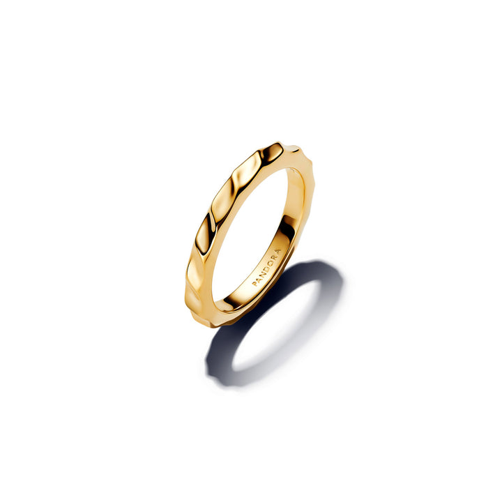 Pandora Rippled Band Ring - 163885C00
