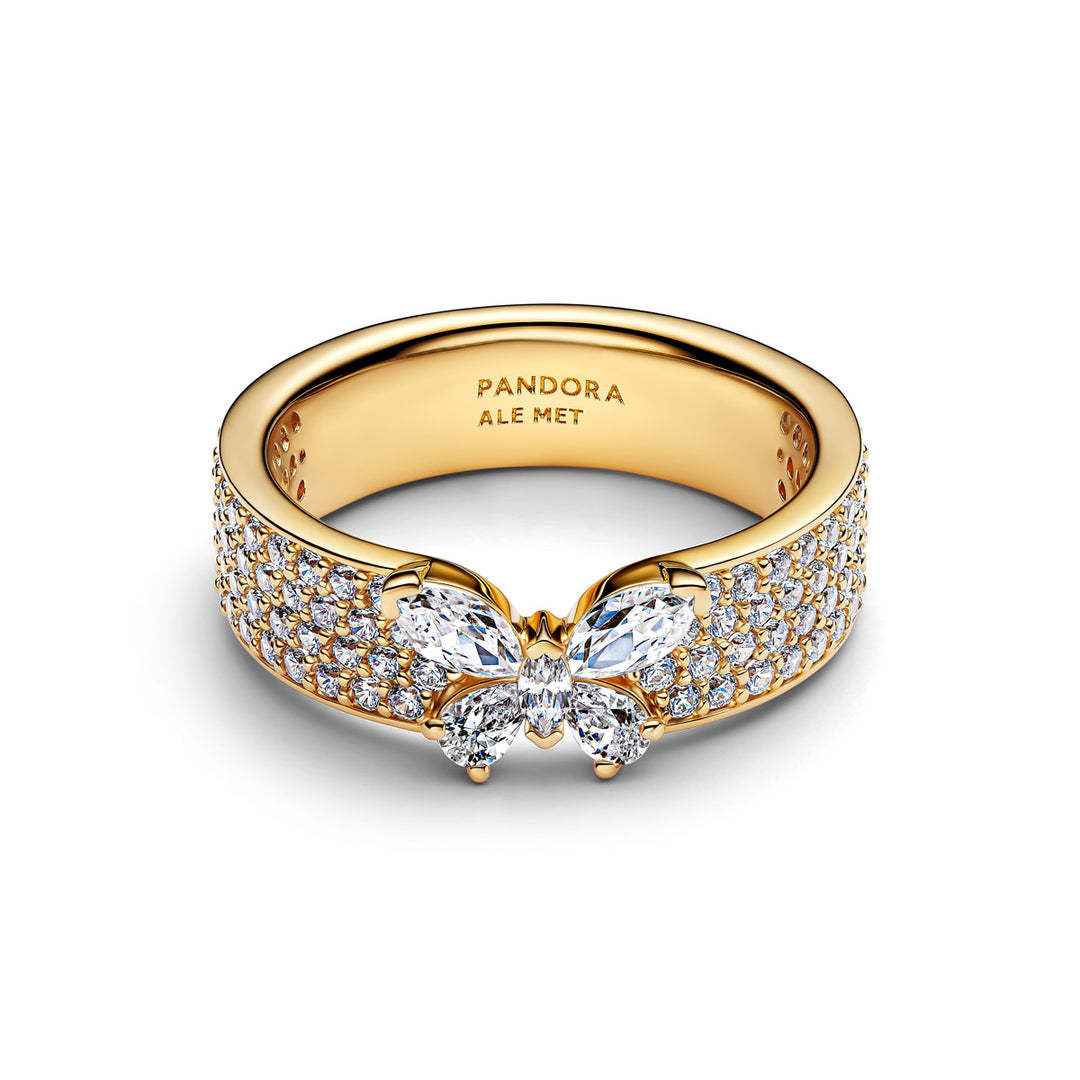 Pandora Funkelnder Schmetterling Markanter Ring - 164270C01
