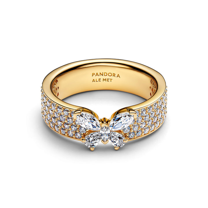 Pandora Funkelnder Schmetterling Markanter Ring - 164270C01