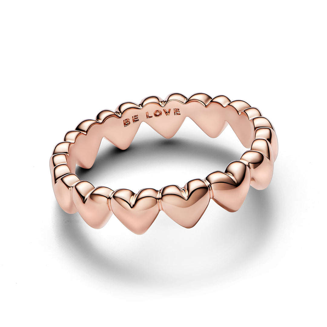 Pandora Reihe von Herzen Ring - 183427C00