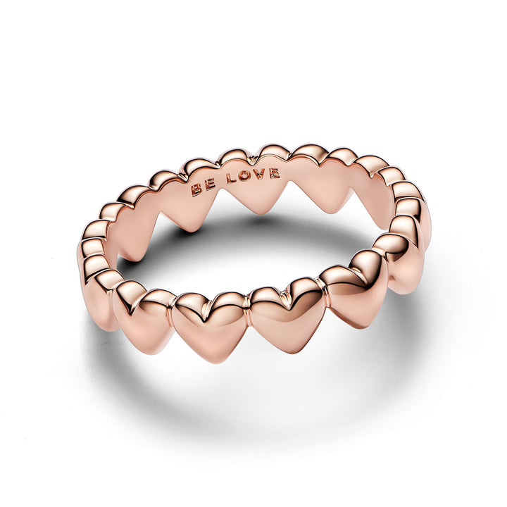Pandora Reihe von Herzen Ring - 183427C00