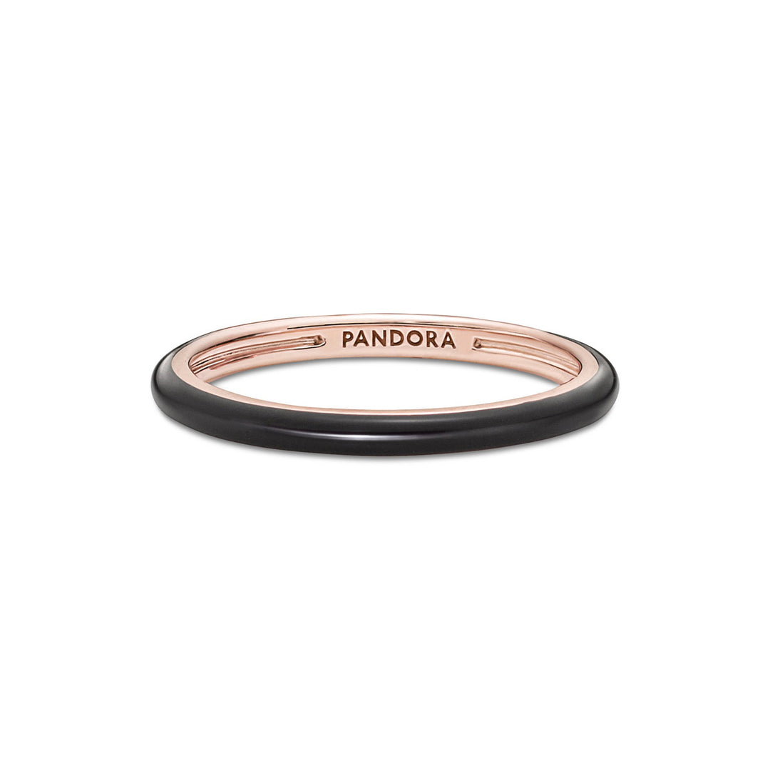 Pandora ME Schwarze Emaille Ring - 189655C01