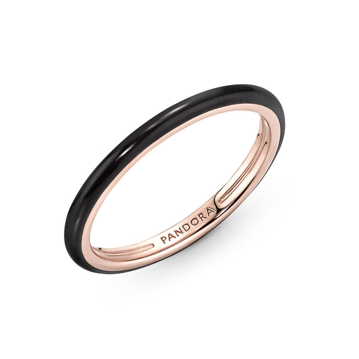Pandora ME Schwarze Emaille Ring - 189655C01