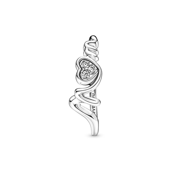 Pandora Mum Pavé Herz Ring - 191149C01