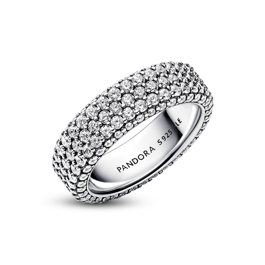 Pandora Timeless Dreireihiger Pavé Ring - 192634C01