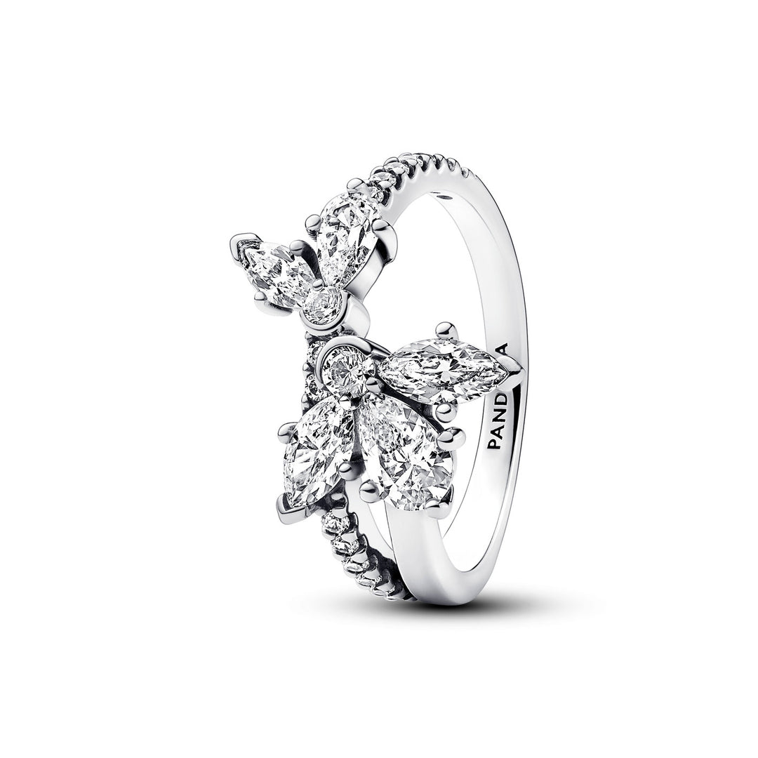 Pandora Funkelndes Asymmetrisches Herbarium Cluster Ring - 193023C01