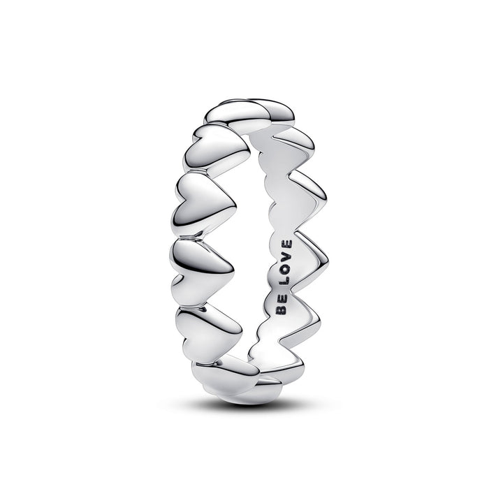 Pandora Reihe von Herzen Ring - 193427C00