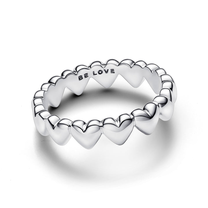 Pandora Reihe von Herzen Ring - 193427C00