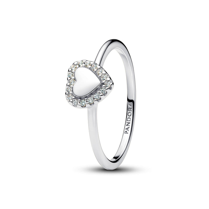 Pandora Charm Cuore e Pavè da incidere - 193801C01