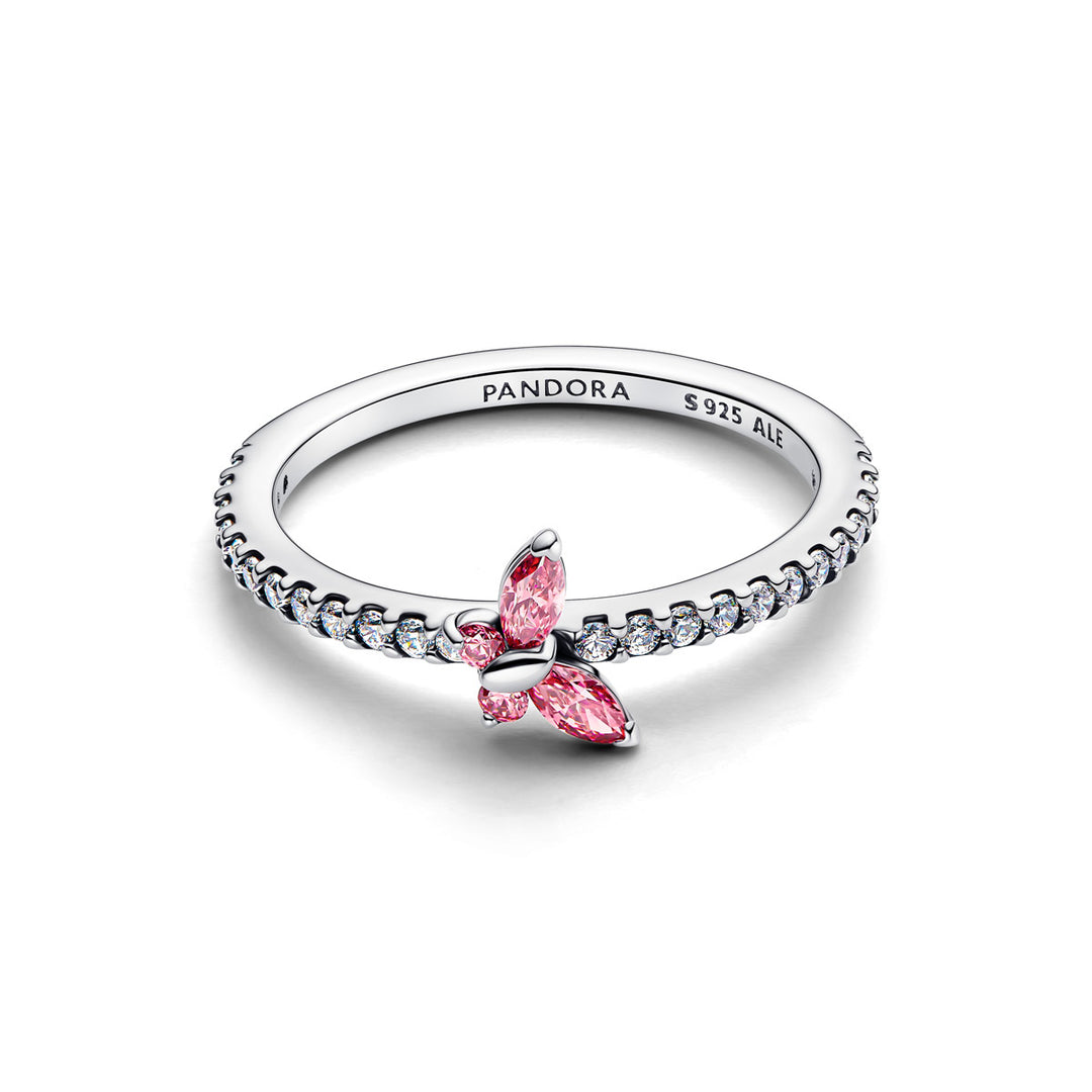 Pandora Glitzernder Schmetterling Ring - 194269C02