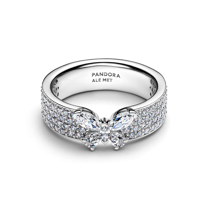 Pandora Funkelnder Schmetterling Markanter Ring - 194270C01