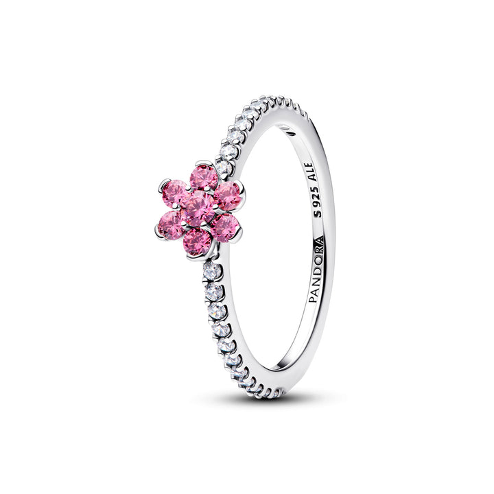 Pandora Funkelnde Rosa Blume Ring - 194499C02