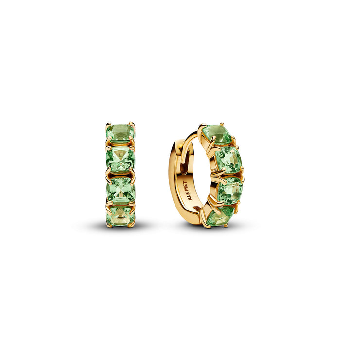 Pandora Green Hoop Earrings - 263851C01