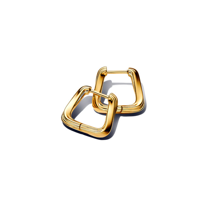 Pandora Orecchini a Cerchio Triangolari Intrecciati Piccoli - 263875C00