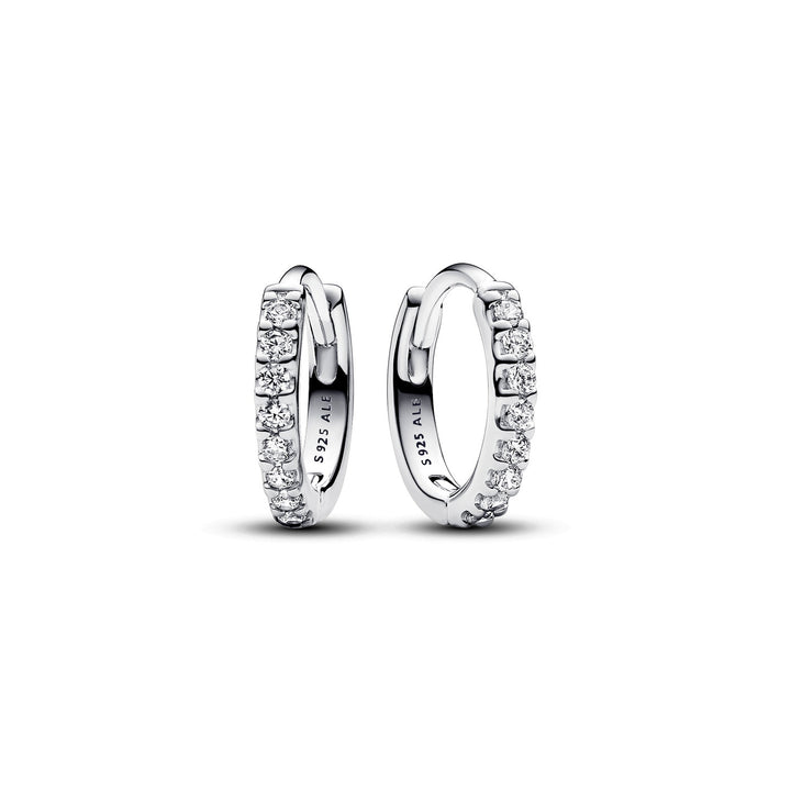Pandora Funkelnde Huggie Ohrringe - 293015C01