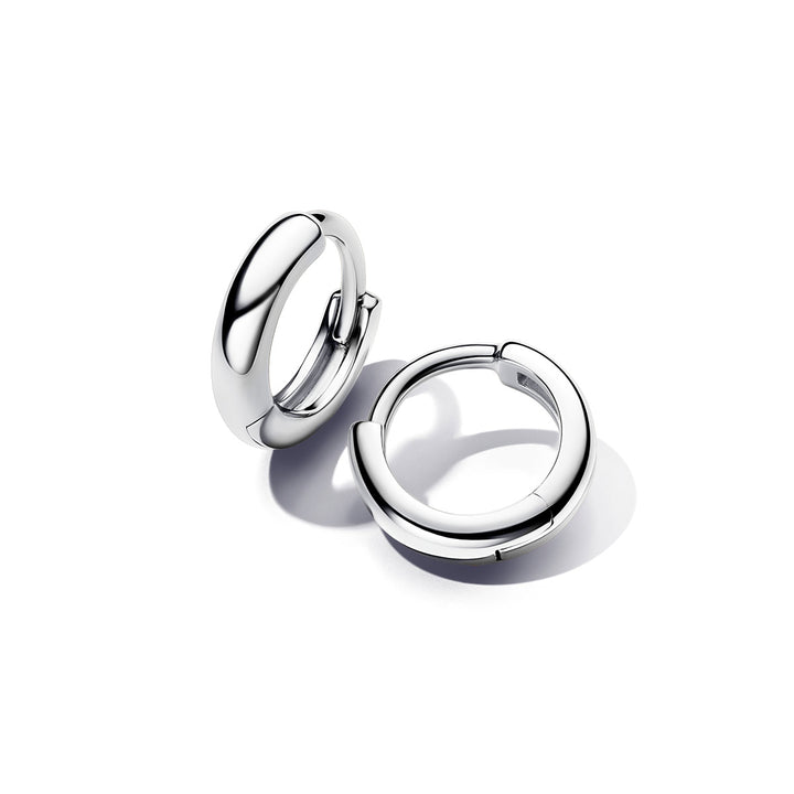 Pandora Runde Huggie Kreolen Ohrringe - 293286C00