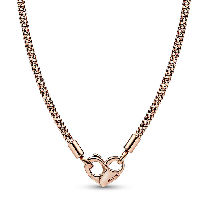 Pandora Moments Studded Chain Halskette - 382451C00-45