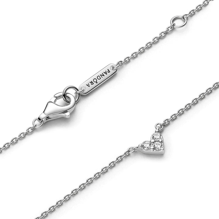 Pandora Drei Sterne Herz Collier Halskette - 393014C01-45
