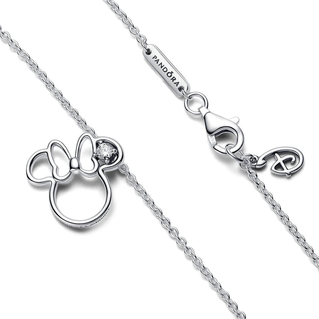 Pandora Disney Minnie Maus Silhouette Halskette - 393187C01-45