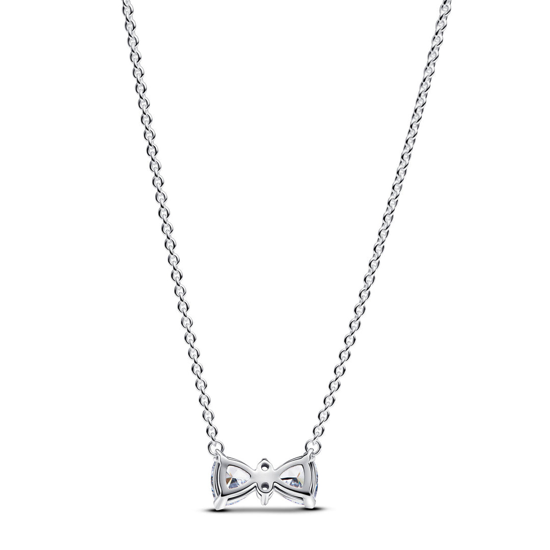 Pandora Funkelnde Schleife Halskette - 393509C01-45