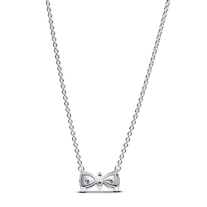 Pandora Funkelnde Schleife Halskette - 393509C01-45
