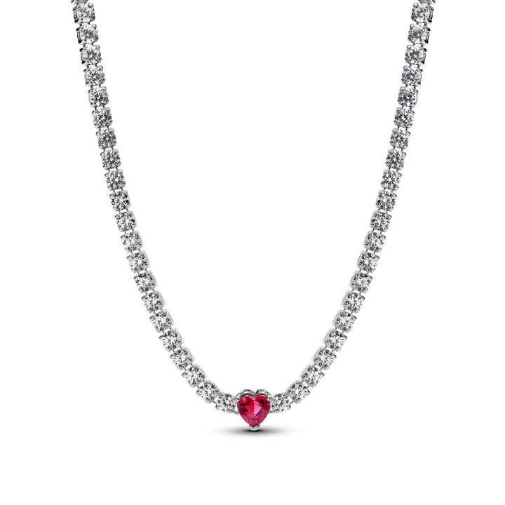 Pandora Choker Cœur Halo - 393549C01-40