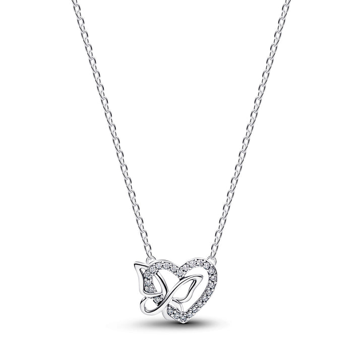 Pandora Collana Cuore e Farfalla - 394477C01-45
