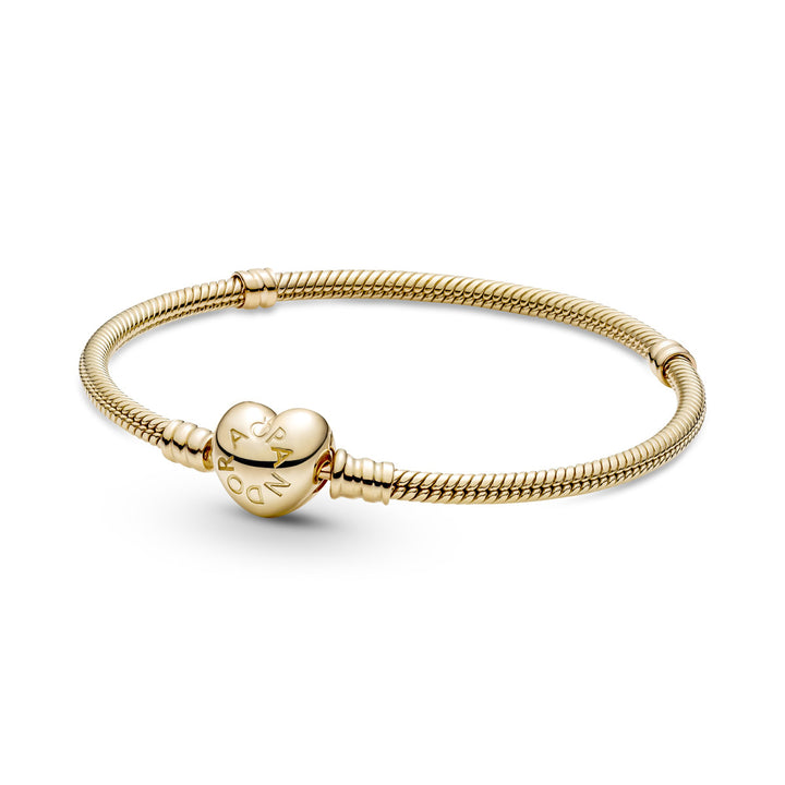 Pandora Moments Schlangen Armband mit Herz-Verschluss - 559522C00
