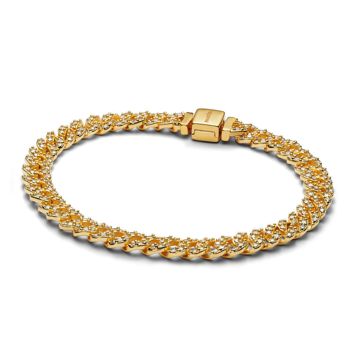 Pandora Pavé Cuban Gliederarmband - 563008C01