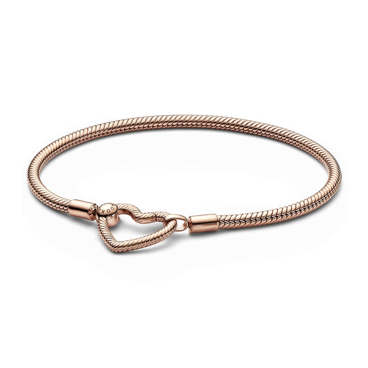 Pandora Moments Herzverschluss Schlangen Armband - 582257C00