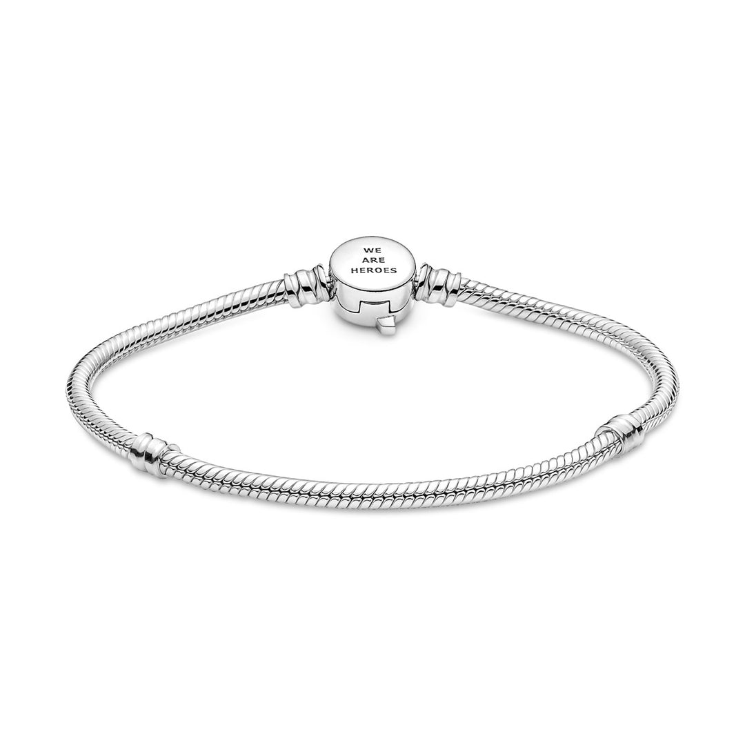 Pandora Moments Marvel The Avengers Logo Verschluss Schlangen Gliederarmband - 590784C00